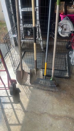 Garden Tool Set – Shovels and Rake