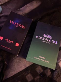 VALENTINO AND COACH COLOGNE