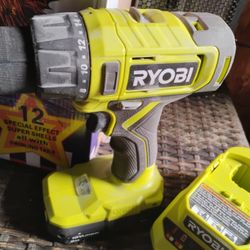 Ryobi 18v 1/2 Inch Drill