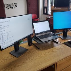 

DUO DELL U2417H 24' WIDE SCREEN MONITORS (INV. DP1002)

