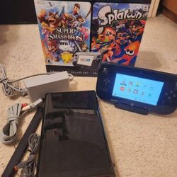 NEW NINTENDO Wii U 32GB + GAMEPAD + ALL CABLES + WARRANTY + 3 GAMES