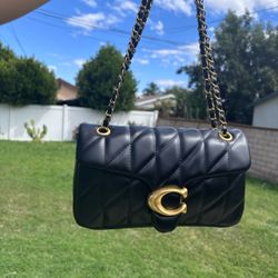Coach Quilted Leather Crossbody Bag