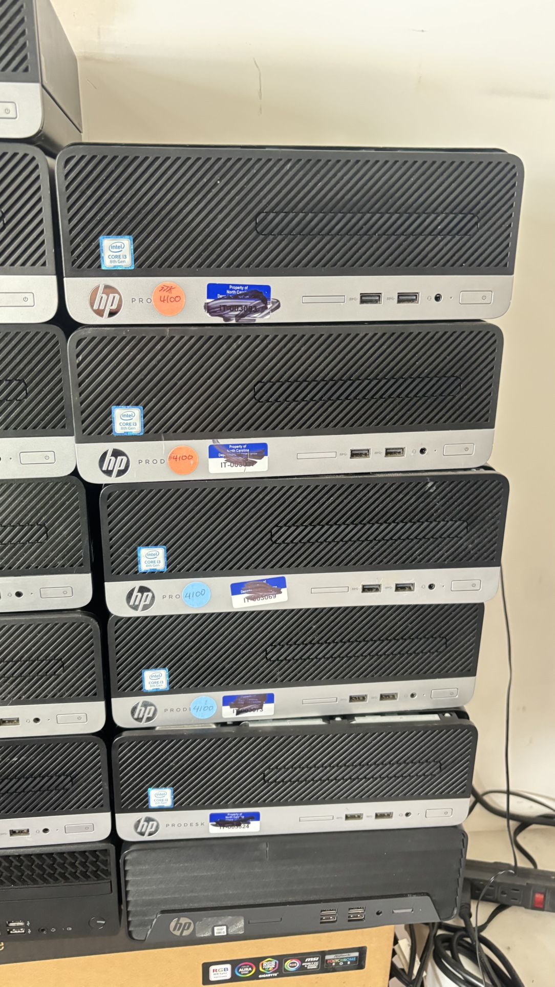 Hp Pro Desk Computer Towers, Need Ram And Ssd Each