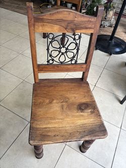 Wood chairs