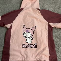 Kuromi Full Zip Hoodie Sweatshirt Petite Women's Lightweight Windproof Jacket Girls Long Sleeve Hooded Sweater Never Used Girls 14/16 $25 Price Firm 