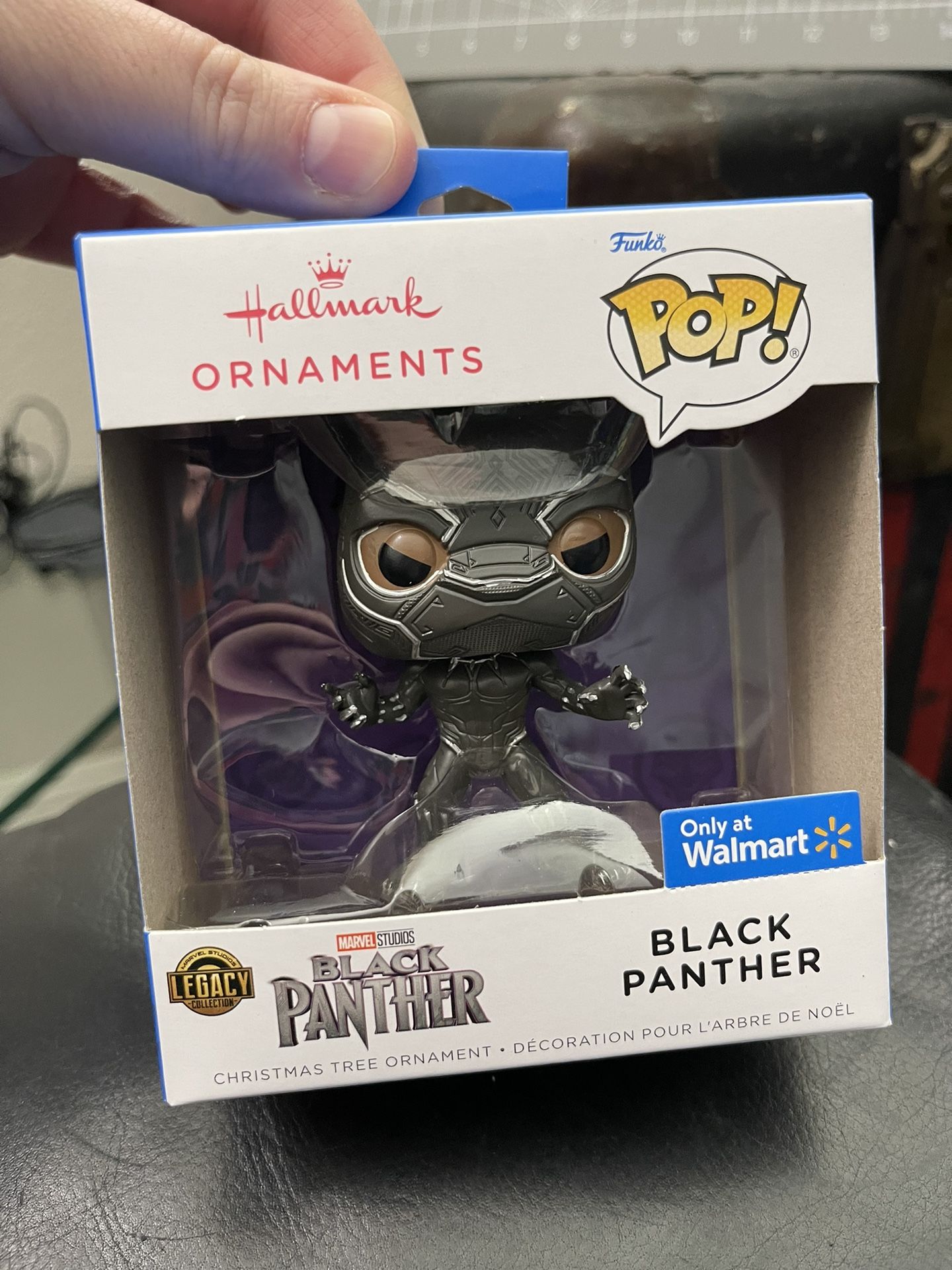 New Funko Pop Hallmark Marvel Black Panther Ornament!