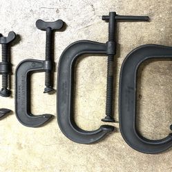 C Clamps 🗜️ Lot Of 5