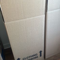 Clothing Wardrobe Boxes - Moving, Storage