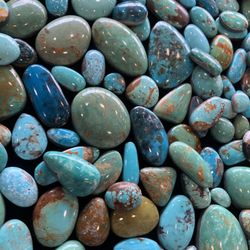 Turquoise Cabochons For Jewelry Making Or Arts & Crafts