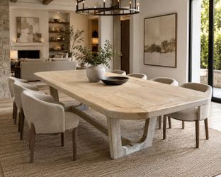 98” Dining Table - RH inspired