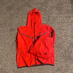 All Red Nike Tech - Open to Trades