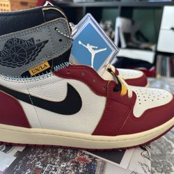 Brand New Jordan 1 x Union OG High sz 10  FIRM