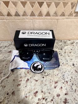 Dragon Alliance Slip Sunglasses Black Polarized Lens DR SLIP ATH LL POLAR 006