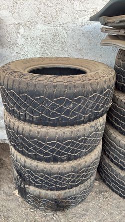 LT325/65R18 Goodyear Wrangler Tires (4)