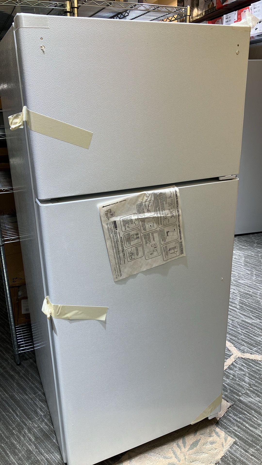 💥💥BlowOut Sale💥 16.6 cu. ft. Top Freezer Refrigerator in White