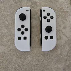 Nintendo Switch JoyCon Controller [White] - LED Lights - Lite - OLED - Pokemon - Kirby - Super Mario - Donkey Kong