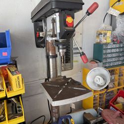 tabletop drill press, table tops variable scroll saw, and ryobi 12inch miter saw