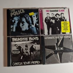 Job Group Lot 4 CD Albums The Police The Clash Beastie Boys R.E.M. Info Below 