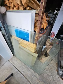 Glass table top