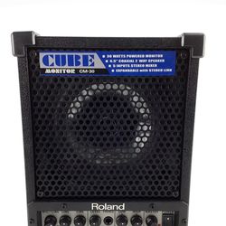 Roland CM-30 Cube Monitor 30W & Stereo Link 10 inputs