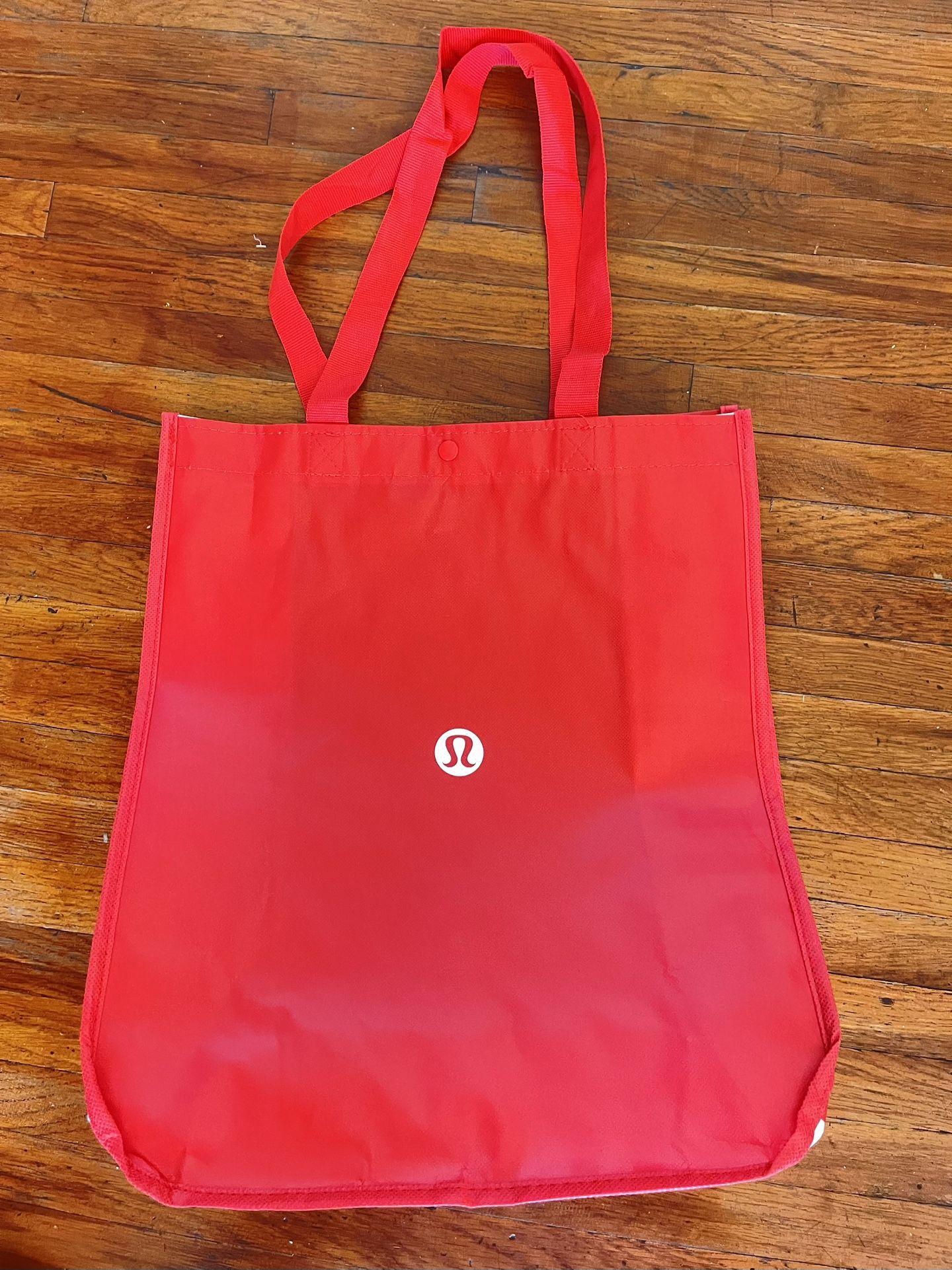 Lululemon Tote Bag Reusable Large Red 16 Inch