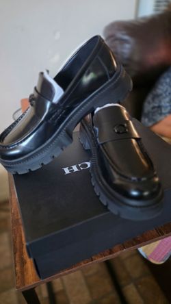 Coach loafers size 10 men used once