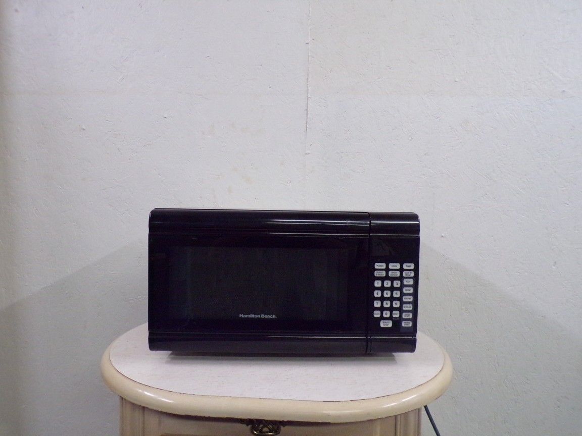 Black Microwave 