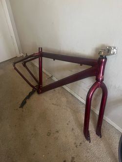 Big flyer frame and forks