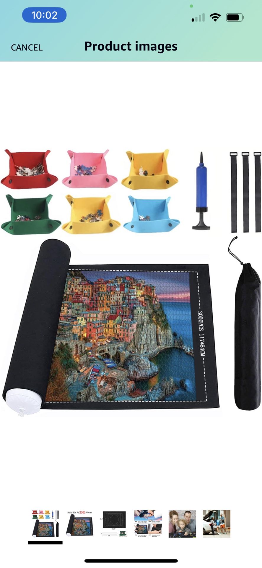 Jigsaw Puzzle Mat Roll Up - 3000 2000 1(contact info removed) Pieces Puzzel Matte