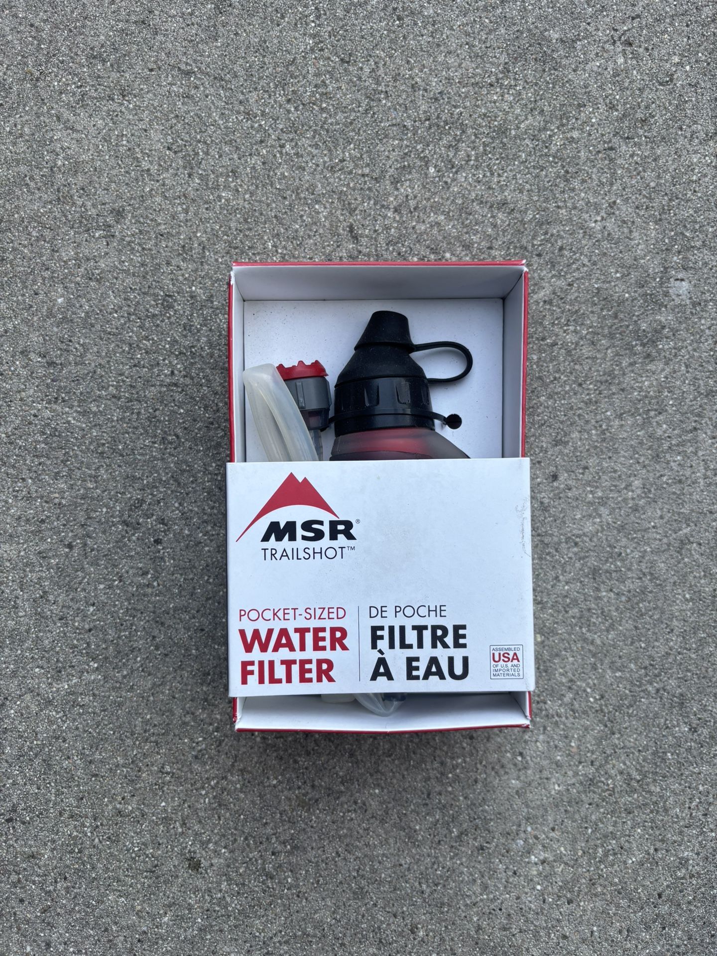 MSR Trailshot Water Filter