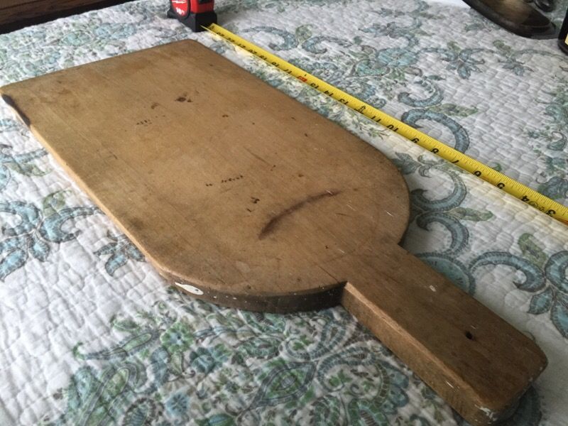 Authentic Antique German Bread Board