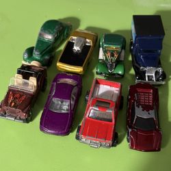 Total Eight(8) Assorted Types Of Cars