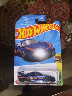 2023 Hot Wheels HW Exotics 7/10 PORSCHE 935 BLUE Porsche 75th Non Super T-hunt
