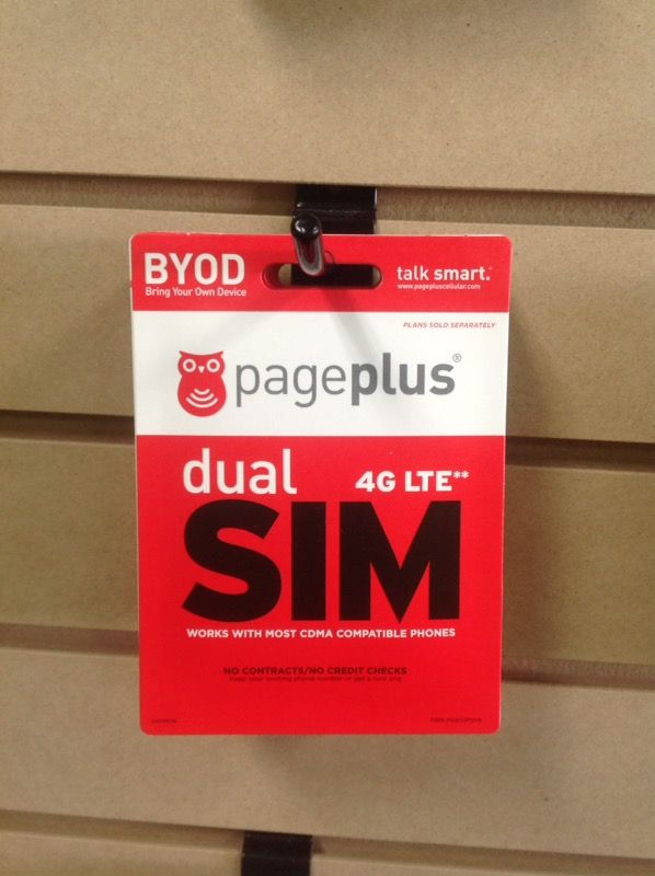 Page Plus Pre-Paid Unlimited Plans and Sim Cards