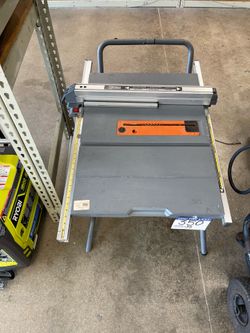 Ridgid Table Saw