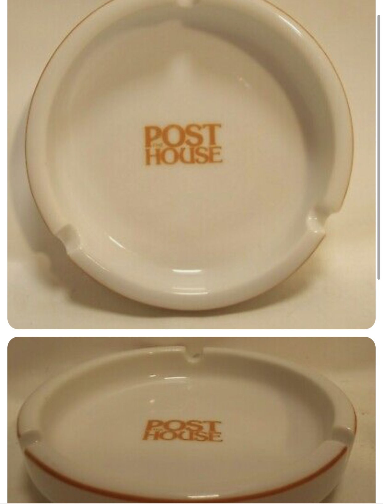 Vintage the post Ashtray