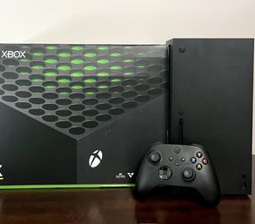 Xbox series x with 2tb seagate memory card