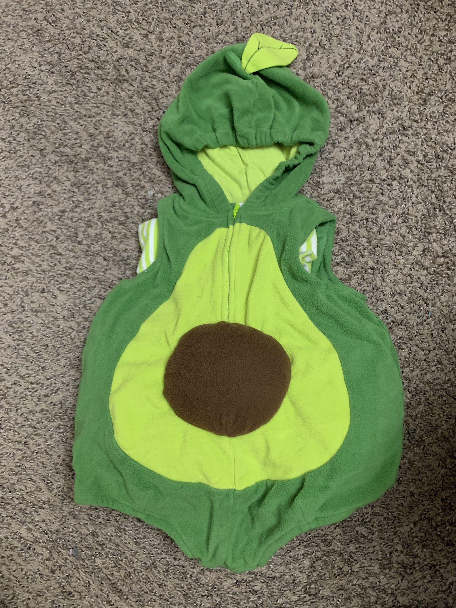 Halloween Avocado Costume 12months Old