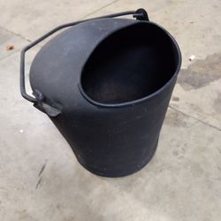 Vintage. Coal Bucket. 3 Gal.   50 Bucks