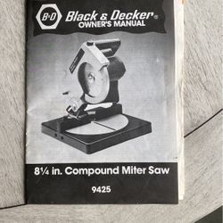 Compound Miter Saw