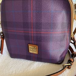 Dooney & Bourke Plaid Pebble Crossbody