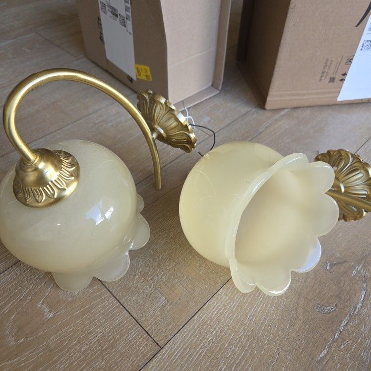 Vintage Flower Wall Lights 