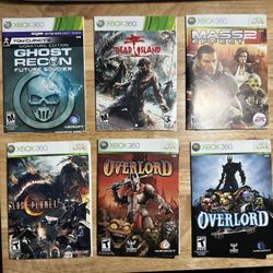 Xbox 360 Games - No Case