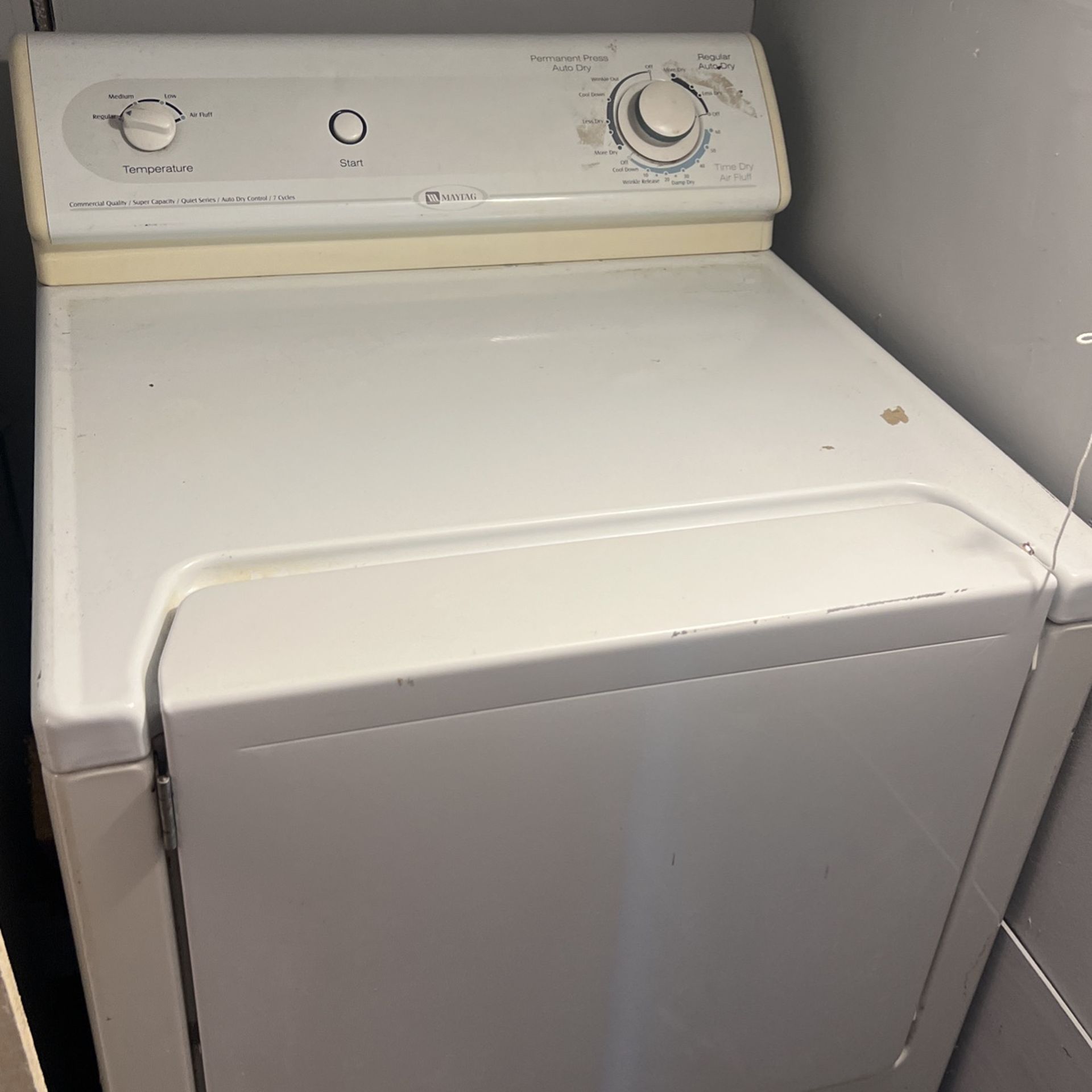 maytag dryer