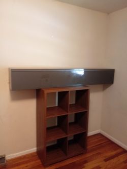 Long heavy duty shelf cabinet