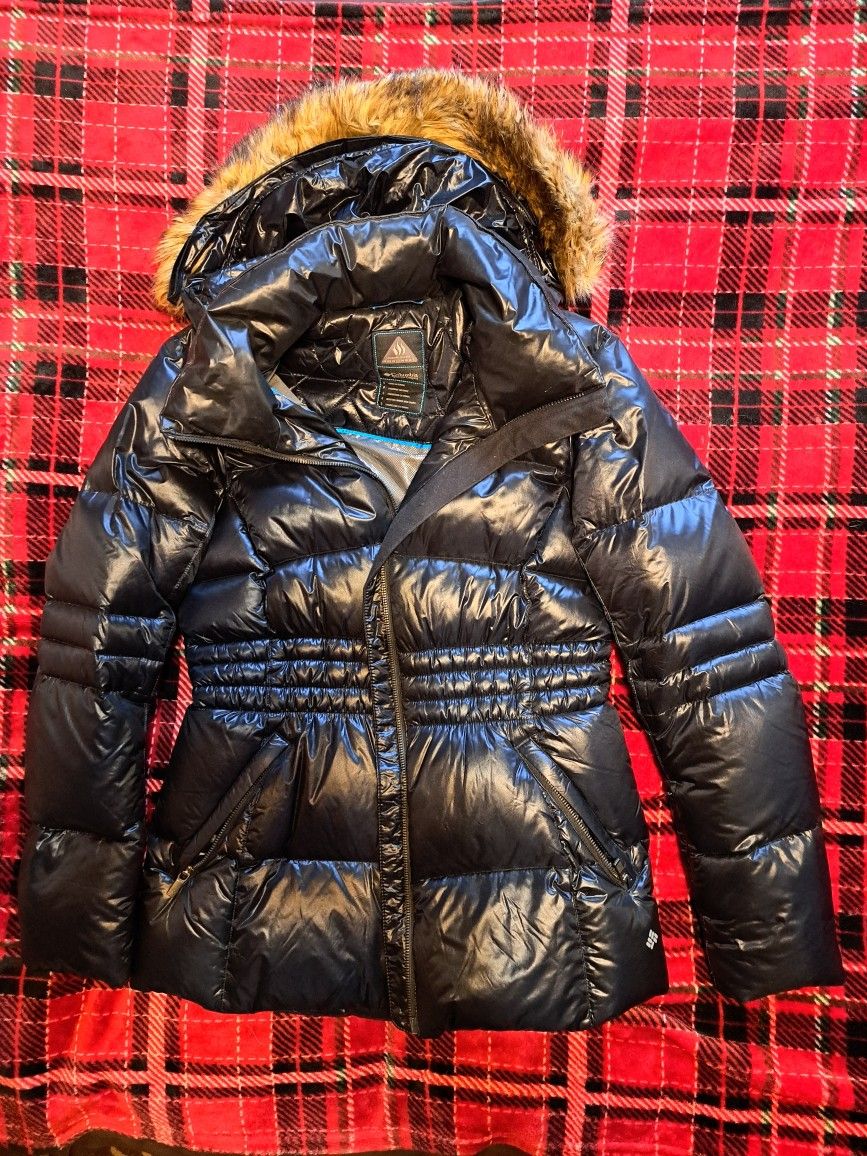 Columbia Puff Jacket Parka Size Small