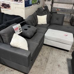 SECTIONAL (couch, sofa) !!NO CREDIT NEEDED !! TAKE IT HOME TODAY!! 🚛 SAME DAY DELIVERY AVAILABLE 🚚 Se Habla Español
