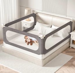 Queen size bed rails