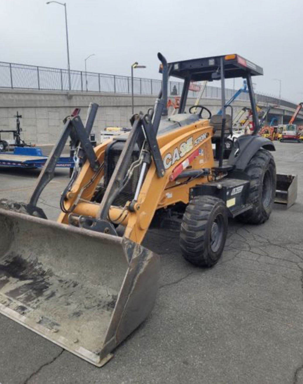 Case 570N EP Skiploader