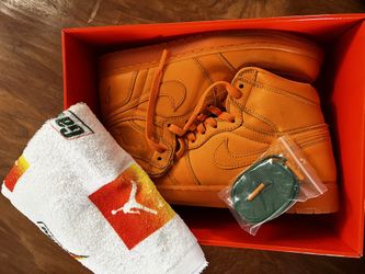 Orange Peel Jordan 1 Retro